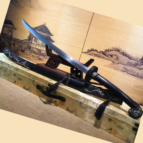 手工兵器武术健身器材巨龙战刀影视道具展厅摆件收藏龙剑未开刃