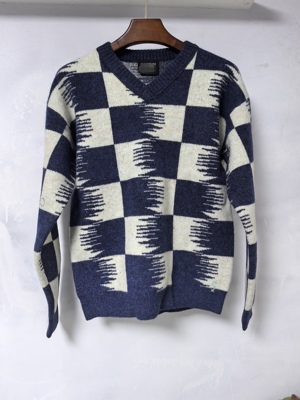 scotchsoda新货苏格兰苏打男士秋冬V领针织衫毛衣厚实羊毛
