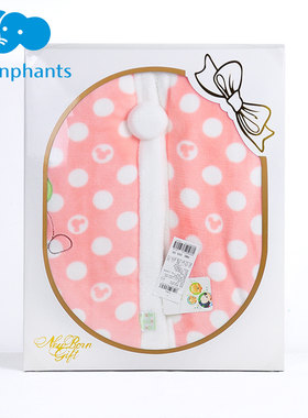 丽婴房宝宝披风包被斗篷全新正品