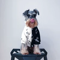 Chó cưng Teddy Schnauzer quần áo chó con mùa thu và mùa đông hơn gấu trang phục chó con chó nhỏ và mèo hoodies - Quần áo & phụ kiện thú cưng áo dài cho chó