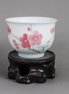 陶瓷中式风品茗杯功夫茶具老厂货