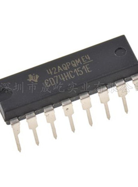 全新原装 CD74HC151E 74HC151 高速CMOS逻辑8输入复用器 DIP-16