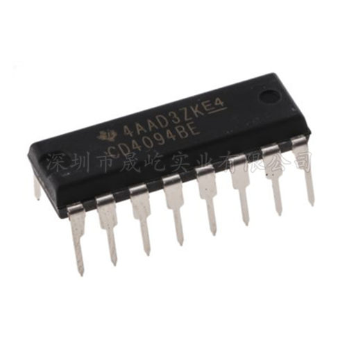 原装现货 CD4094BE 直插 全新 8-BIT移位寄存器 DIP-16