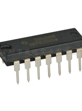 HD74LS86P SN74LS86AN 74LS86原装全新靓货进口直插 DIP逻辑芯片