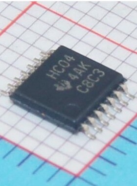 原装正品 SN74HC04PWR TSSOP14 六路反相器 贴片逻辑芯片
