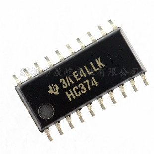 全新原装SN74HC374NSR中体宽度5.2mmHC374 SOP-20 八路D型触发器