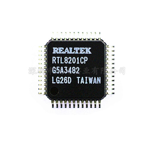 全新 RTL8201CP-VD-LF 单端口10/100m快速以太网控制器 原装QFP48