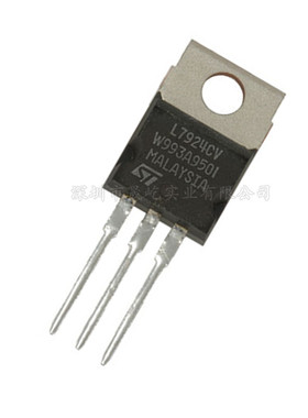全新进口L7924 L7924CV LM7924 TO-220 三端稳压器 直插 24V