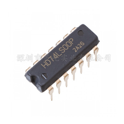 全新直插 SN74LS00N 74LS00 HD74LS00P DIP-14 逻辑 栅极和逆变器