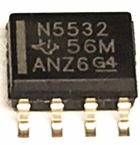 NE5532DR NE5532 NE5532D SOP8贴片双运算放大器音频IC全新原装TI