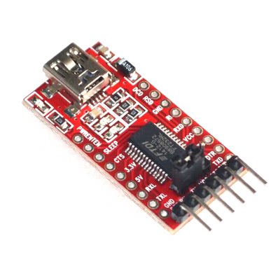 FT232RL模块USB转TTL mini接口支持3.3V 5V Arduino专用 下载线