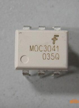 直插 MOC3041M 光耦合器双向可控硅驱动器 DIP6 全新原装