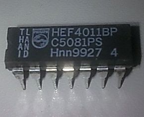 HEF4011BP DIP14 直插 全新原装