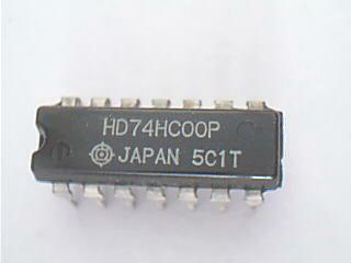 全新原装 HD74HC00P 四2输入阳性与非门 进口DIP14  SN74HC00N
