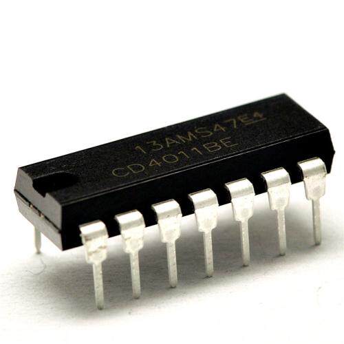 直插 CD4011BE DIP14 四2输入与非门 全新原装
