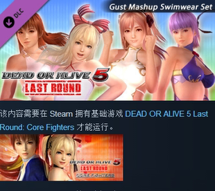DOA5LR Gust Mashup Swimwear Set 死或生5 衣服装包DLC STEAM