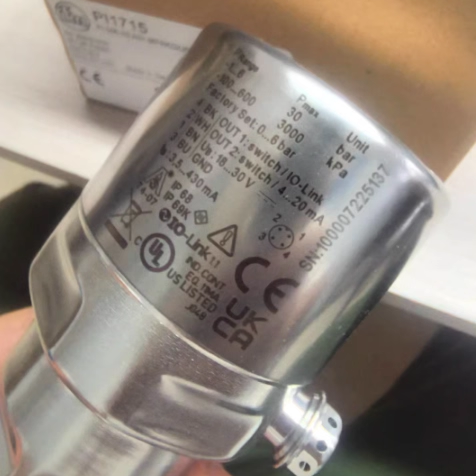 IFM易福门PI1714 PI1715 PI1717压力传感器PI2889 PI2893全新议价