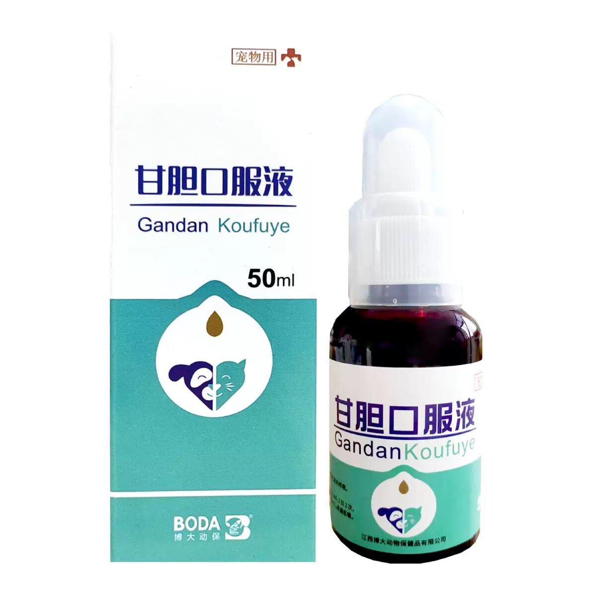 马克医生甘胆口服液100Ml果根素同方狗狗用咳嗽犬用