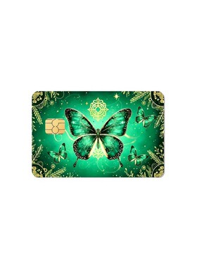 跨境OZON信用卡贴纸借记卡交通卡个性化银行卡防刮防滑防水贴纸