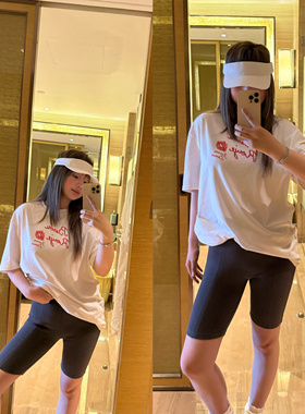 wann 进阶版显瘦弹力中裤 超实穿针织骑行裤打底裤休闲裤五分裤