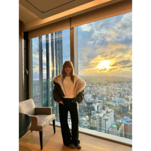 wann现货 秋冬氛围感拉满!超大毛领棉服短款宽松保暖外套女加厚