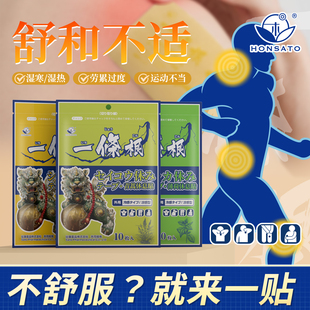 日本HONSATO一条根肌肉久光膏药贴肩颈椎金门腰椎可贴布