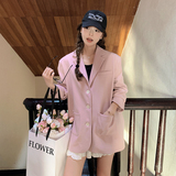 现货数据好！168-H117后背开叉蝴蝶结西装外套P135控198，女装西装，浙宝168