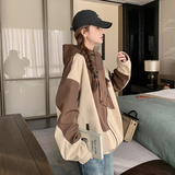 现货数据好！168-9670拼色个性冲锋衣外套P145控198，女装风衣，浙宝168