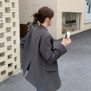 新款现货！ZB168-H626灰色西装外套P155控248图片