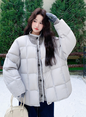 【新款现货】Z168-H353款针织拼接90新国标泡芙羽绒服P305控458