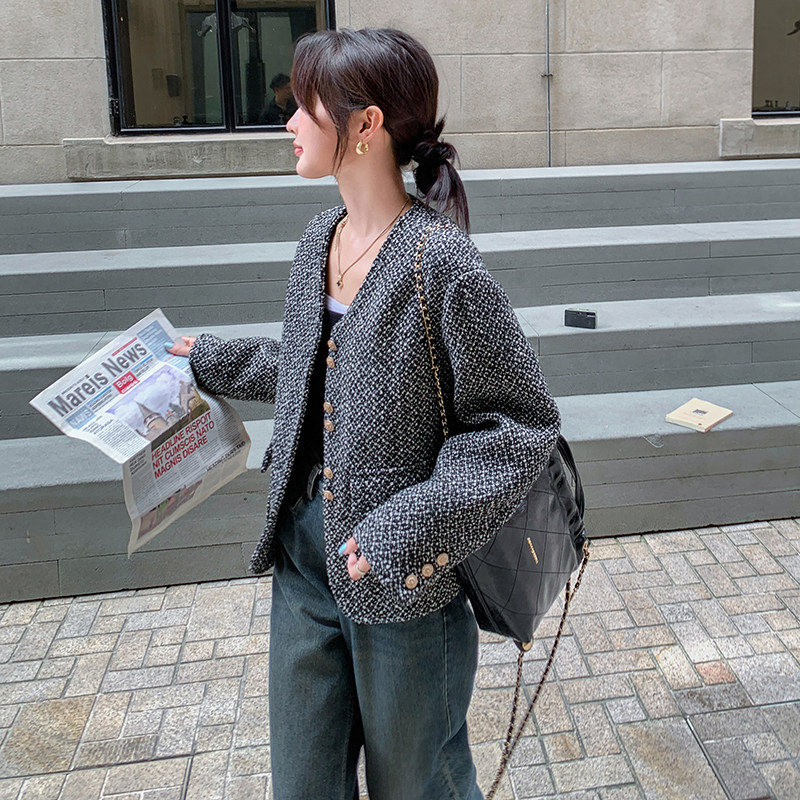 现货!168-H067短款编织小香外套P145控218,女装短外套,浙宝168