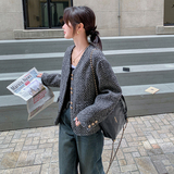 现货!168-H067短款编织小香外套P145控218，女装短外套，浙宝168