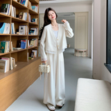 新款现货！ZB168-H625米白拼接衣裤套装P165控268，女装套装/套裙，浙宝168