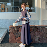 新款出货！ZB168-H627假两件特种绣衣裙套装P180控288，女装套装/套裙，浙宝168