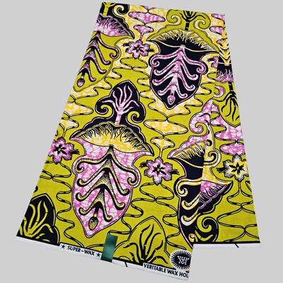 超级蜡40X40非洲蜡染布6码