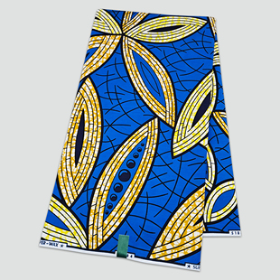 新设计荷兰非洲蜡染布African Wax fabric全棉6码衣服裙子布料