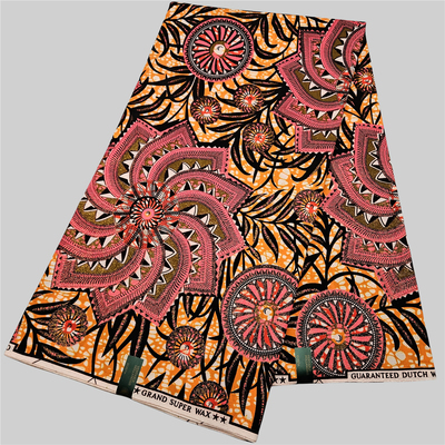 非洲风格蜡染布1件涤纱布料DIY