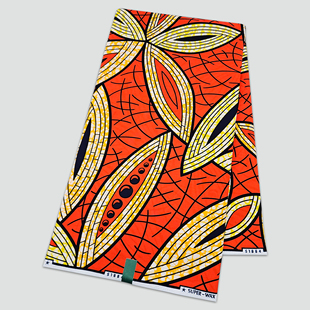 新设计荷兰非洲蜡染布African Wax fabric全棉6码衣服裙子布料