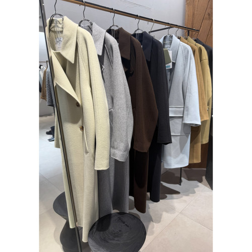 双层手缝Super140细羊毛双排大衣