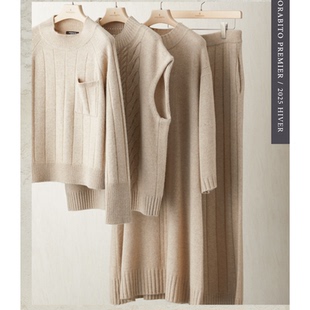 TO意大利100%纯羊绒廓形马甲 超贵MORAB 连衣裙 35W ZOEYJA佐佐家