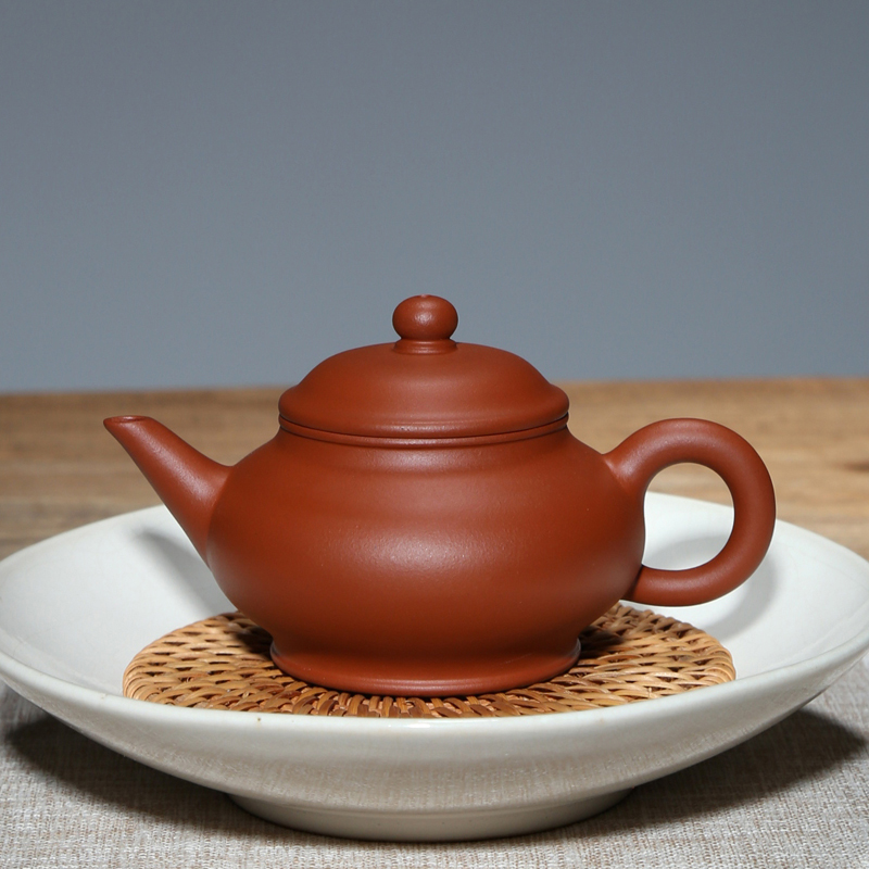 宜兴紫砂壶纯手工小红泥