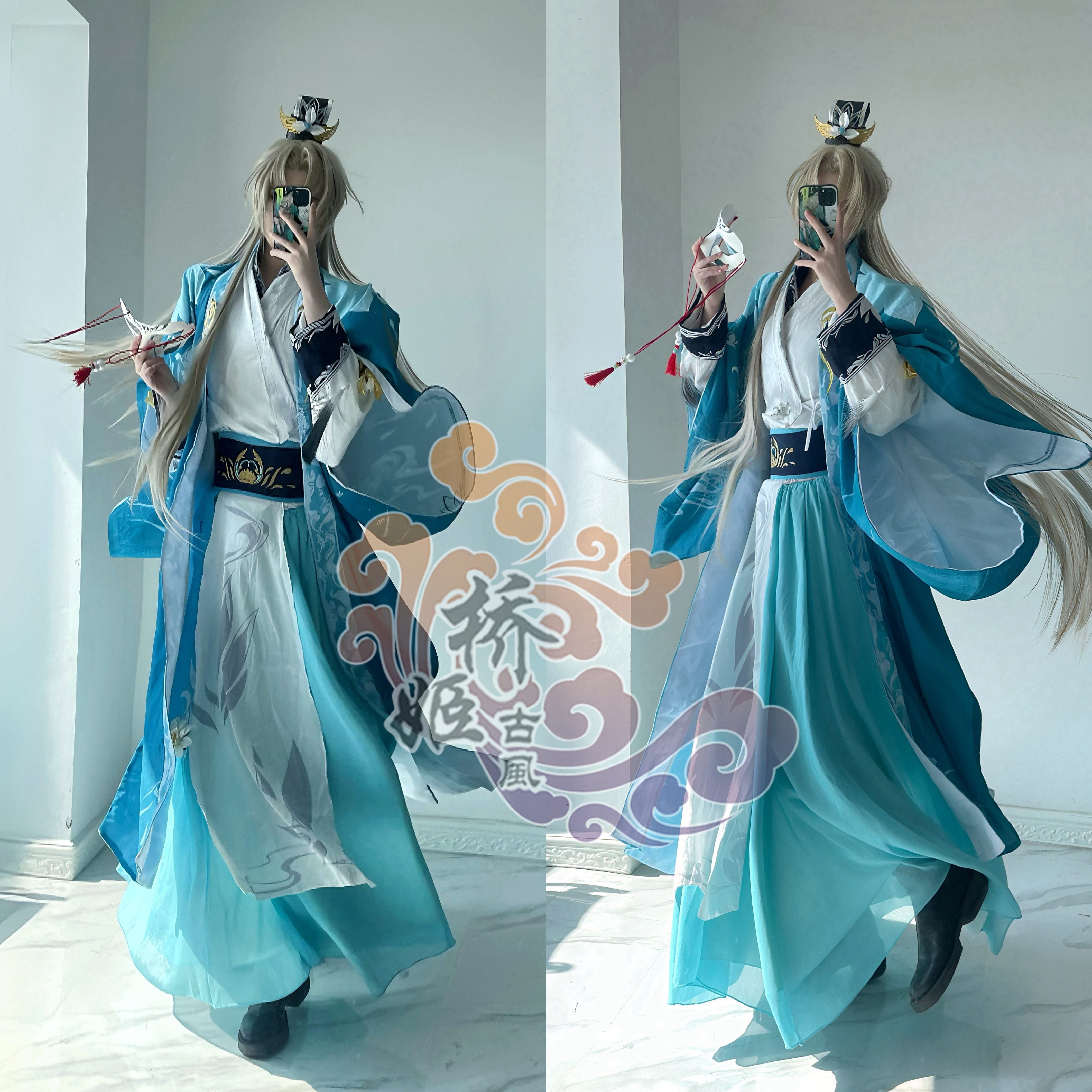 玉泽cos先生花亦山心之月cos 古装 男装cos桥姬古风