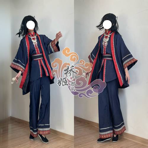 沈见青cos 苗风  情gu 异域风 民族风 古风古装 桥姬古风