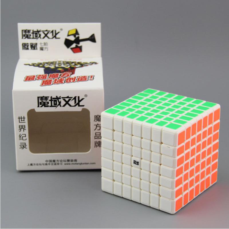 魔域傲赋七阶GT方形魔方白色7阶专业比赛速拧益智顺滑魔方注意力