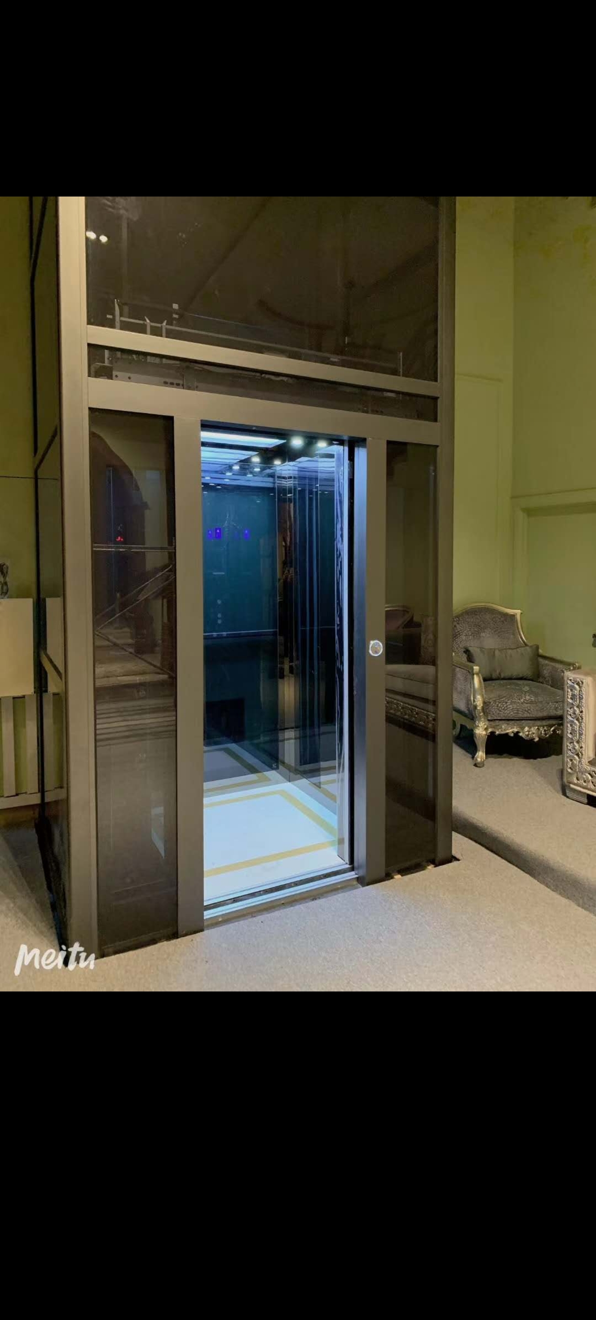 日立电梯佛山别墅电梯自建房电梯家用电梯别墅加装电梯旧梯改新