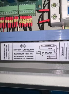 厂家直销 UV镇流器39W/100W 220V KADA INDRSTRIAL INC