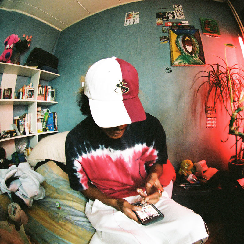 caplogo撞色滑板均码棒球帽