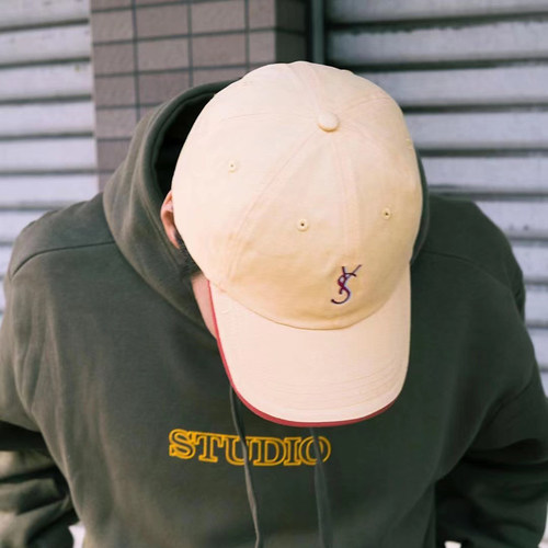 yardsale复古刺绣logo棒球帽双色