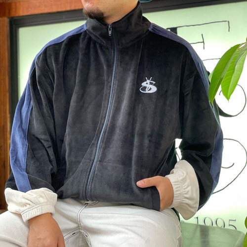 YARDSALE复古丝绒套装绒裤外套