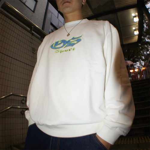 YARDSALE刺绣卫衣宽松休闲薄绒